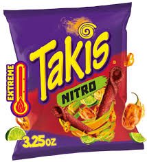 Takis NITRO TORTILLA HABANERO LIME - 3.25 OUNCE - 20 PER CASE