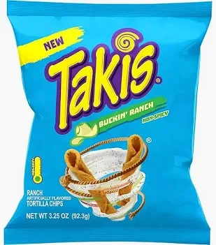 Takis  Buckin Ranch 3.25 Oz - 20 Piece Per Case