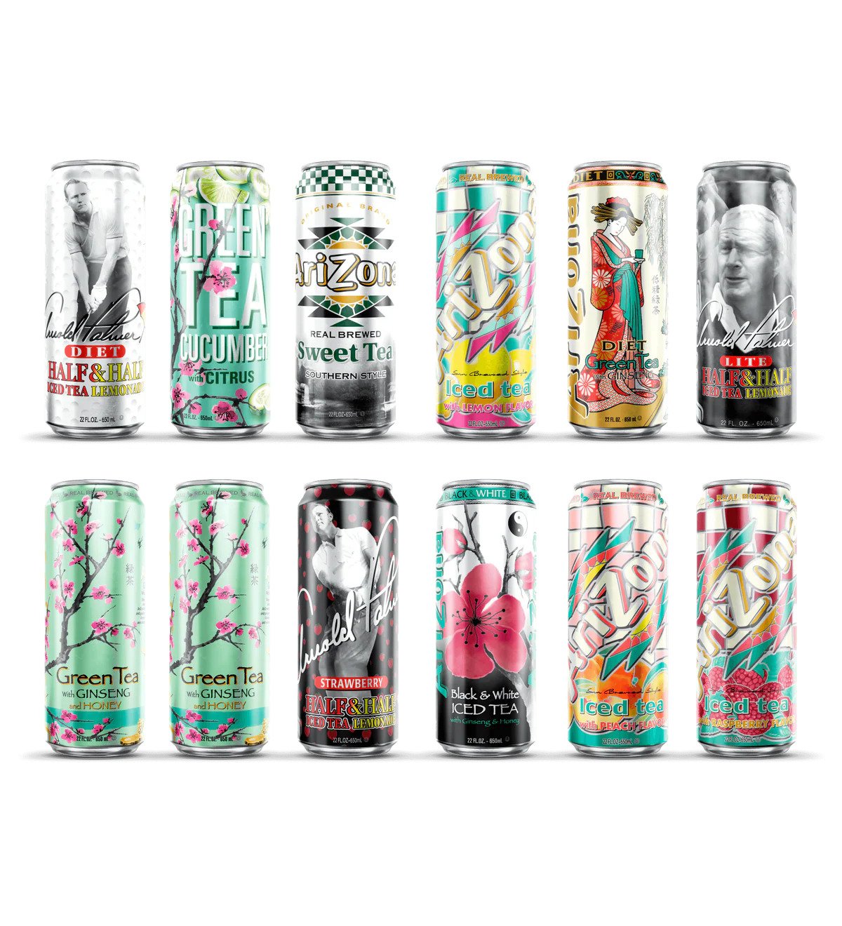 12-Count Big Can Tea Variety Pack